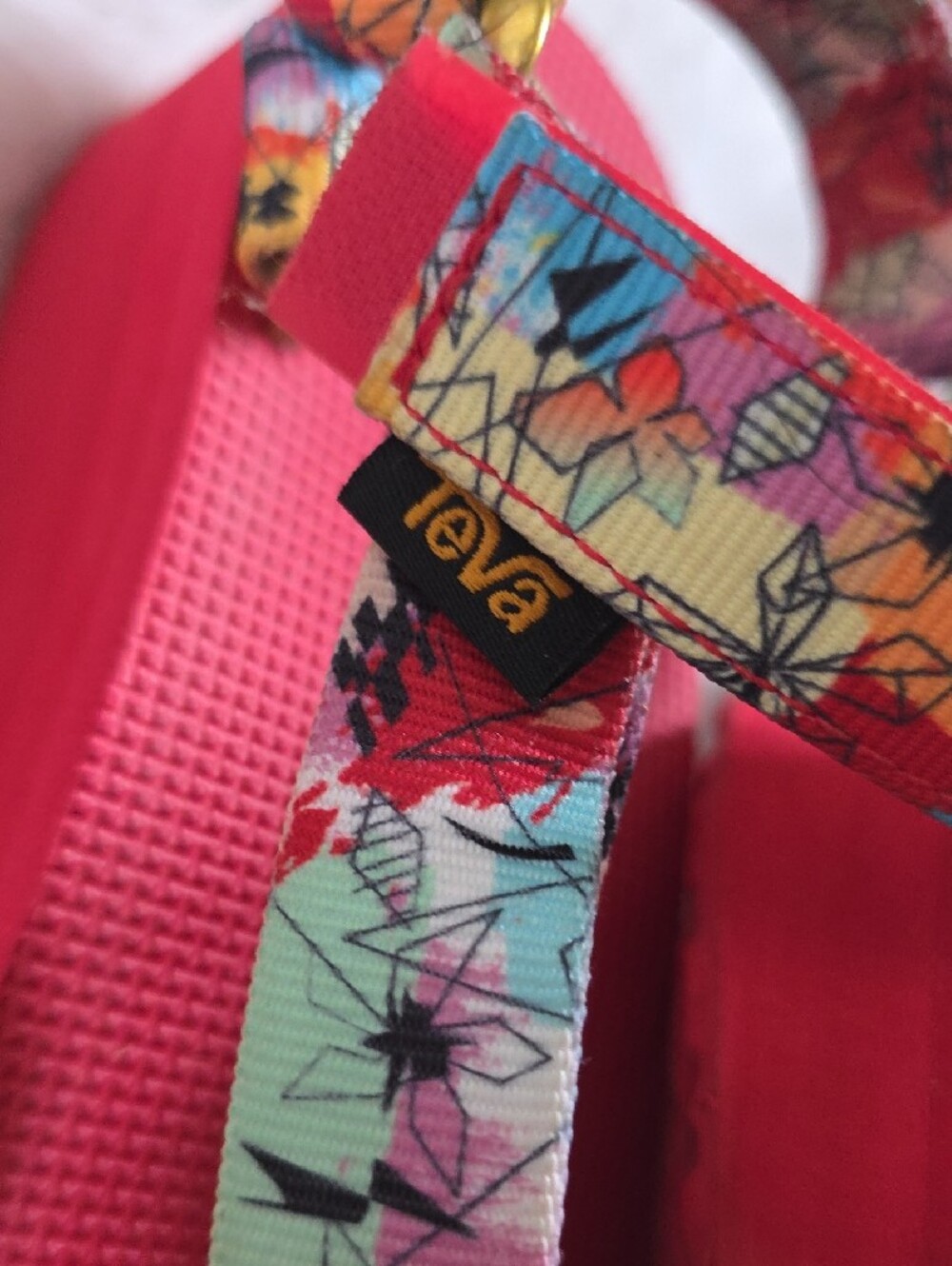 Teva X Misa Hylton- Red Sandals - Picture 3 of 9